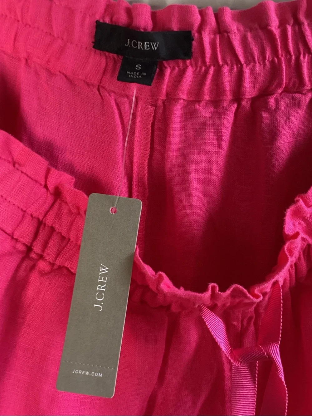 J. Crew 100% linen